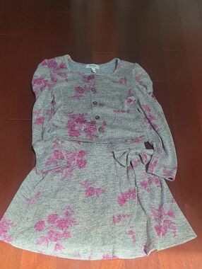 Speechless Kids 2 Piece Skirt Set With Floral Print